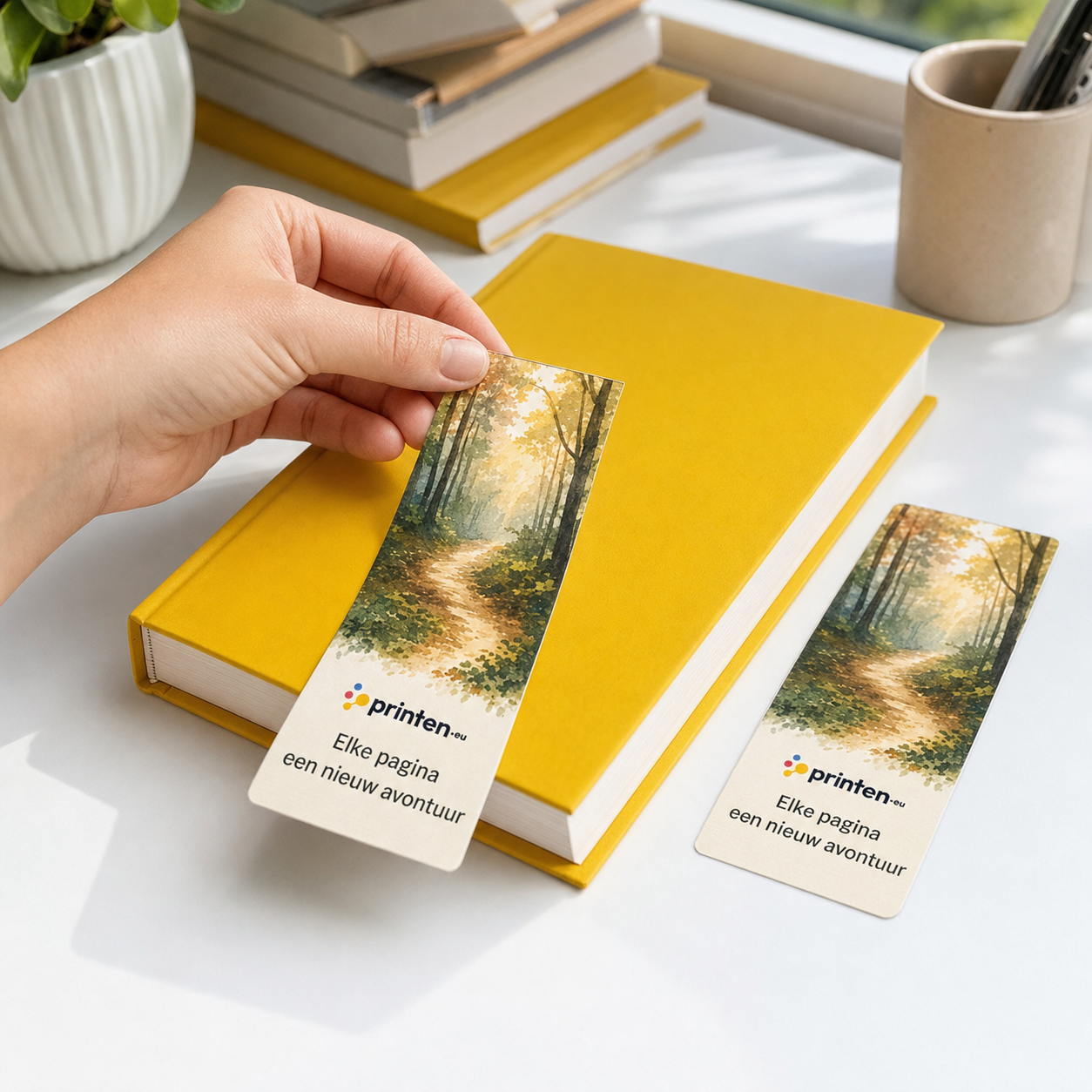Lesezeichen bedrucken mit eigenem Design