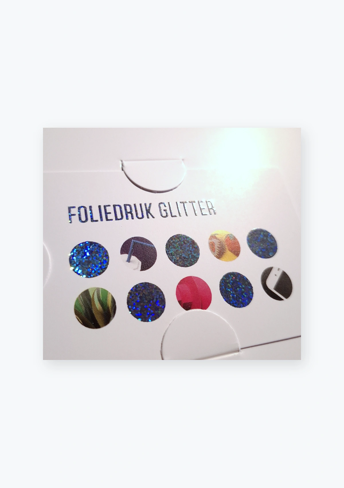 Foliedruk glitter