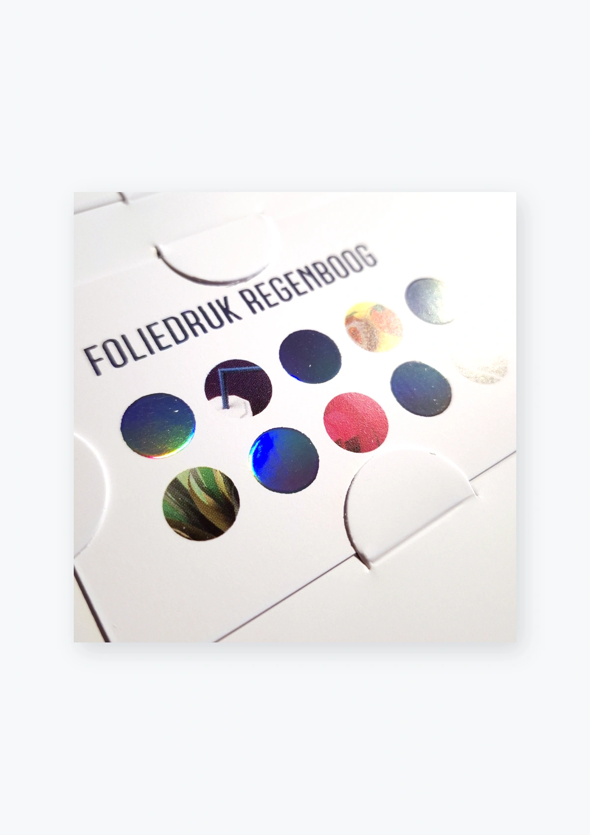 Foliedruk regenboog