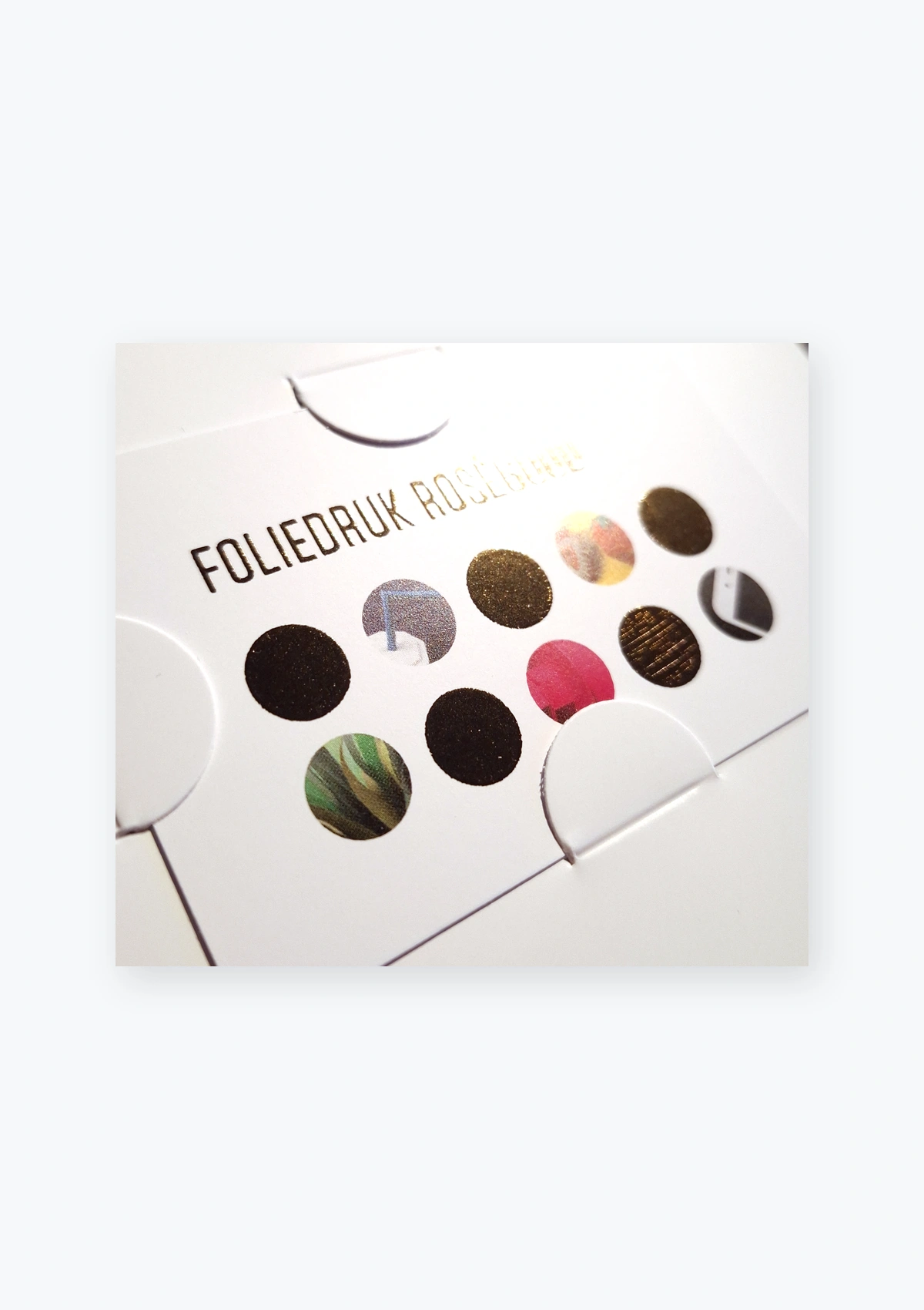 Foliedruk roségoud