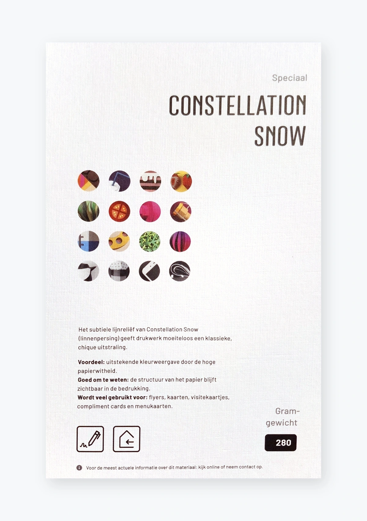 Constellation Snow (linnenpers)