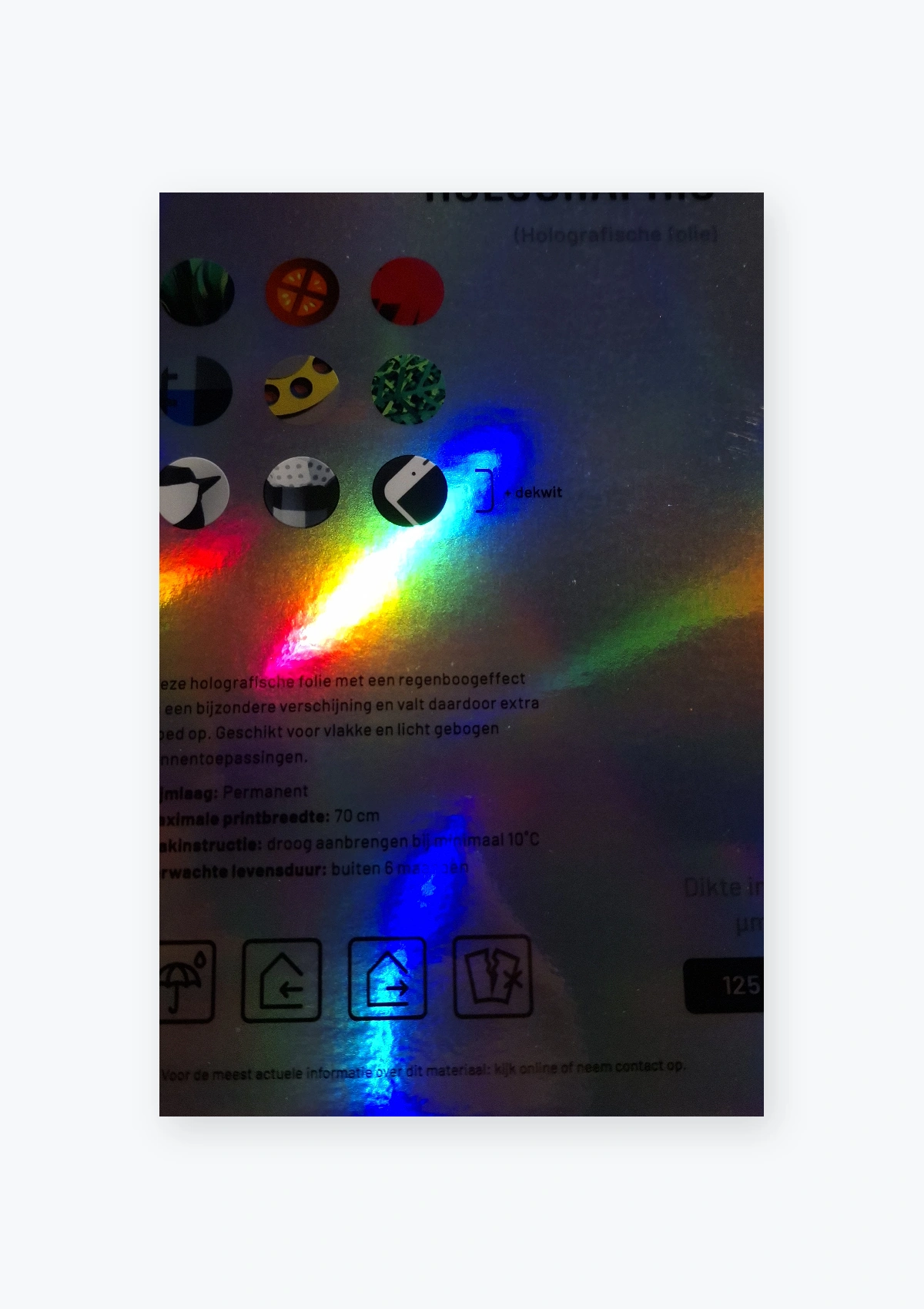 Holografische folie