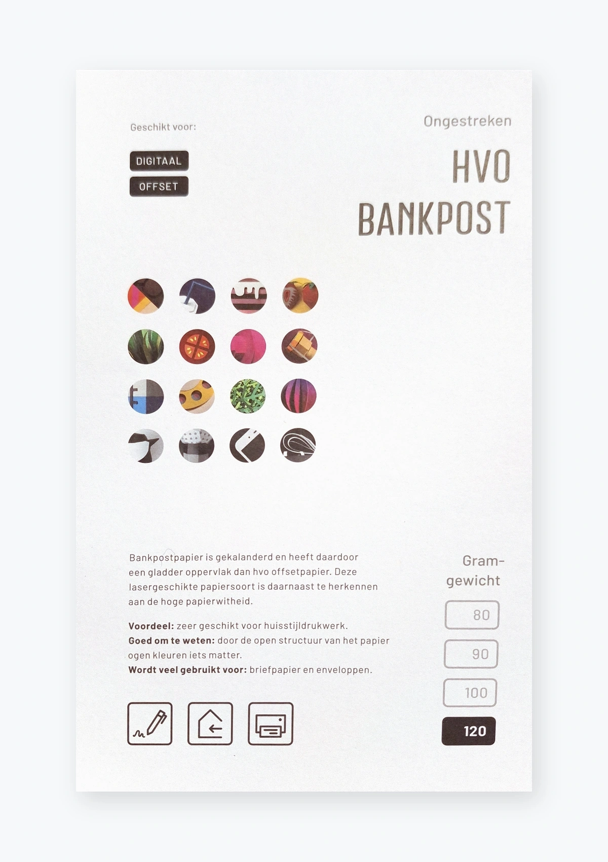 Hvo bankpost wit