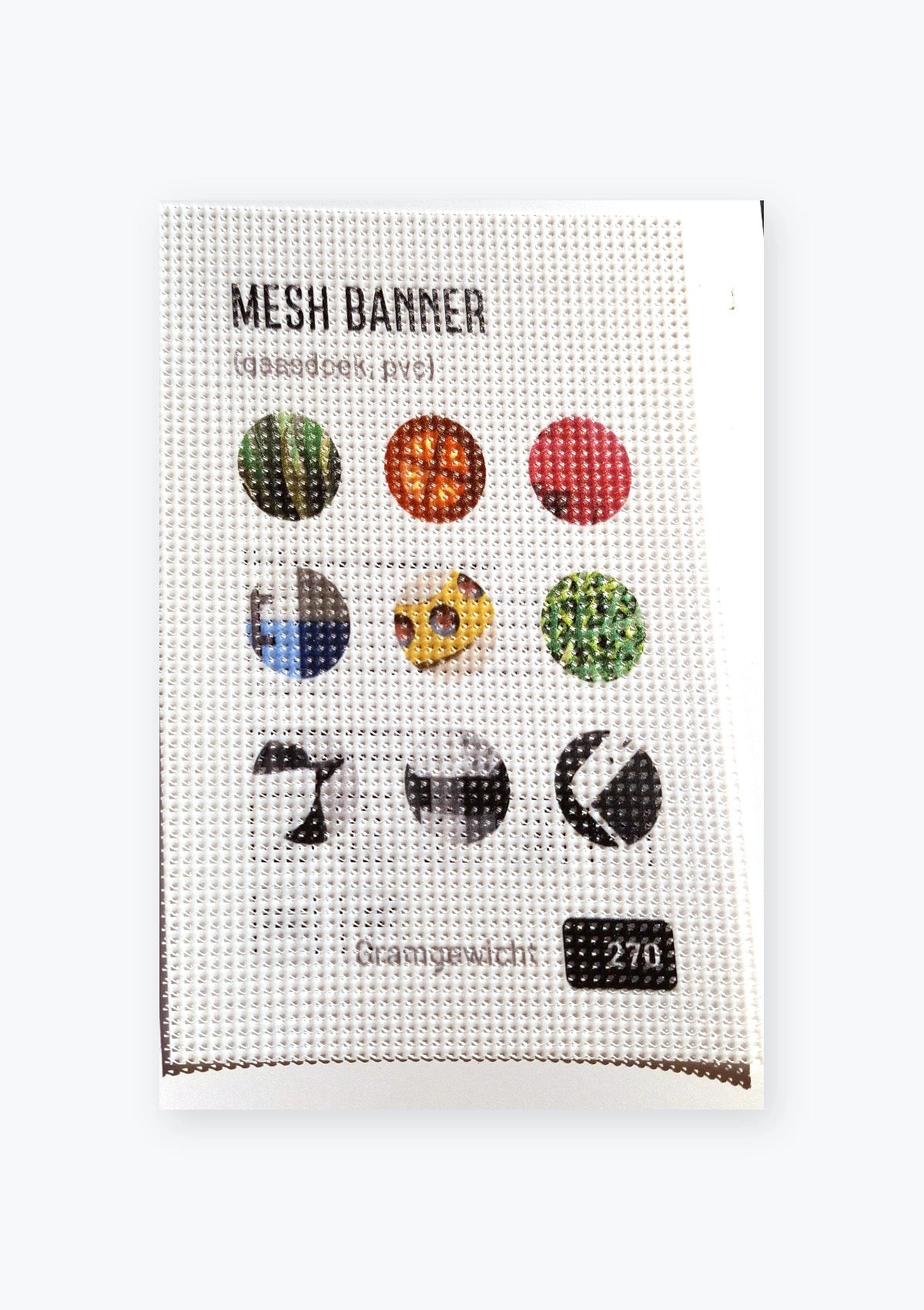 Mesh banner