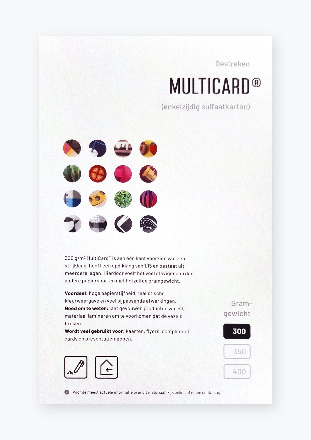 MultiCard® eenzijdig gestreken sulfaatkarton