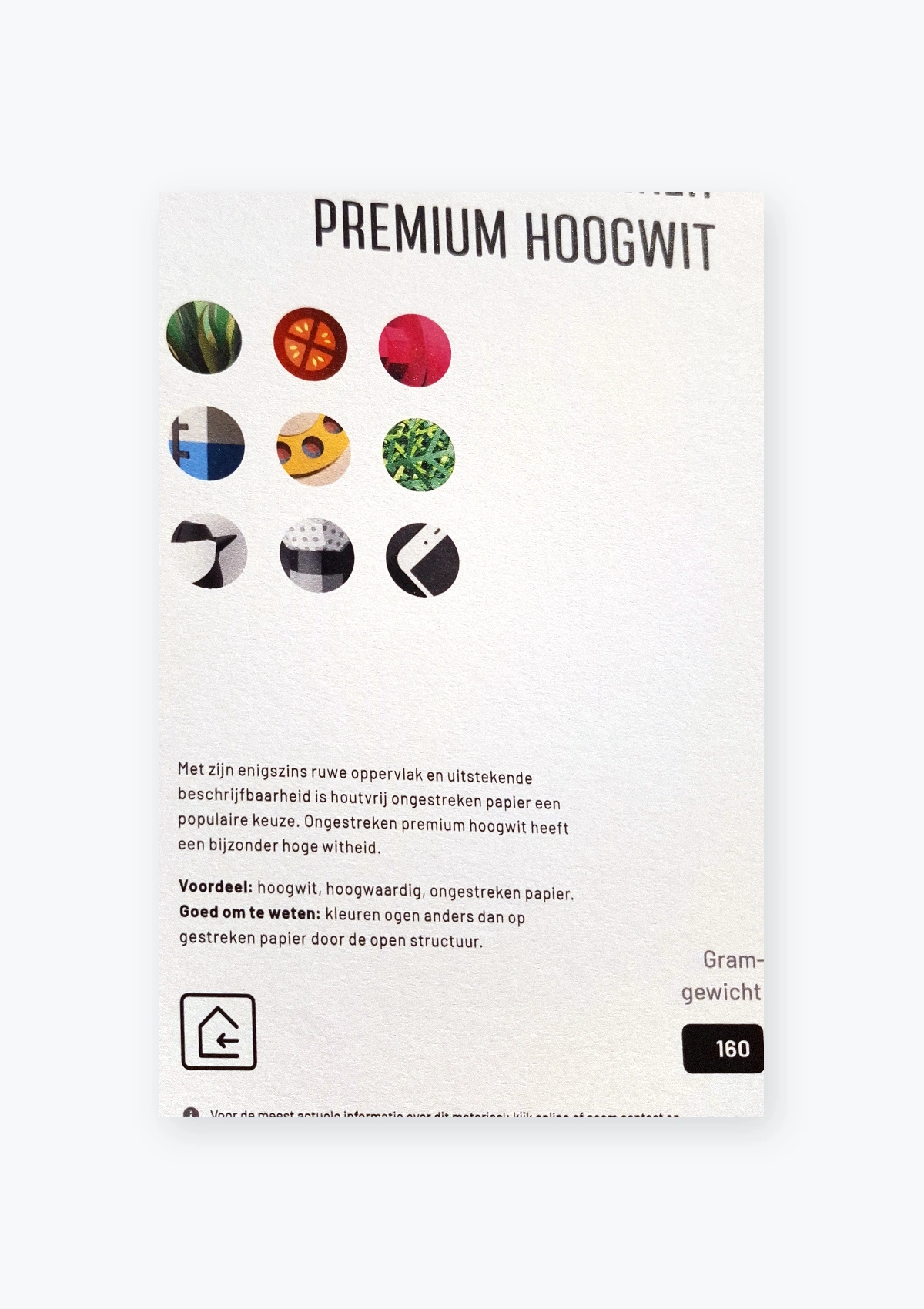 Ongestreken premium hoogwit