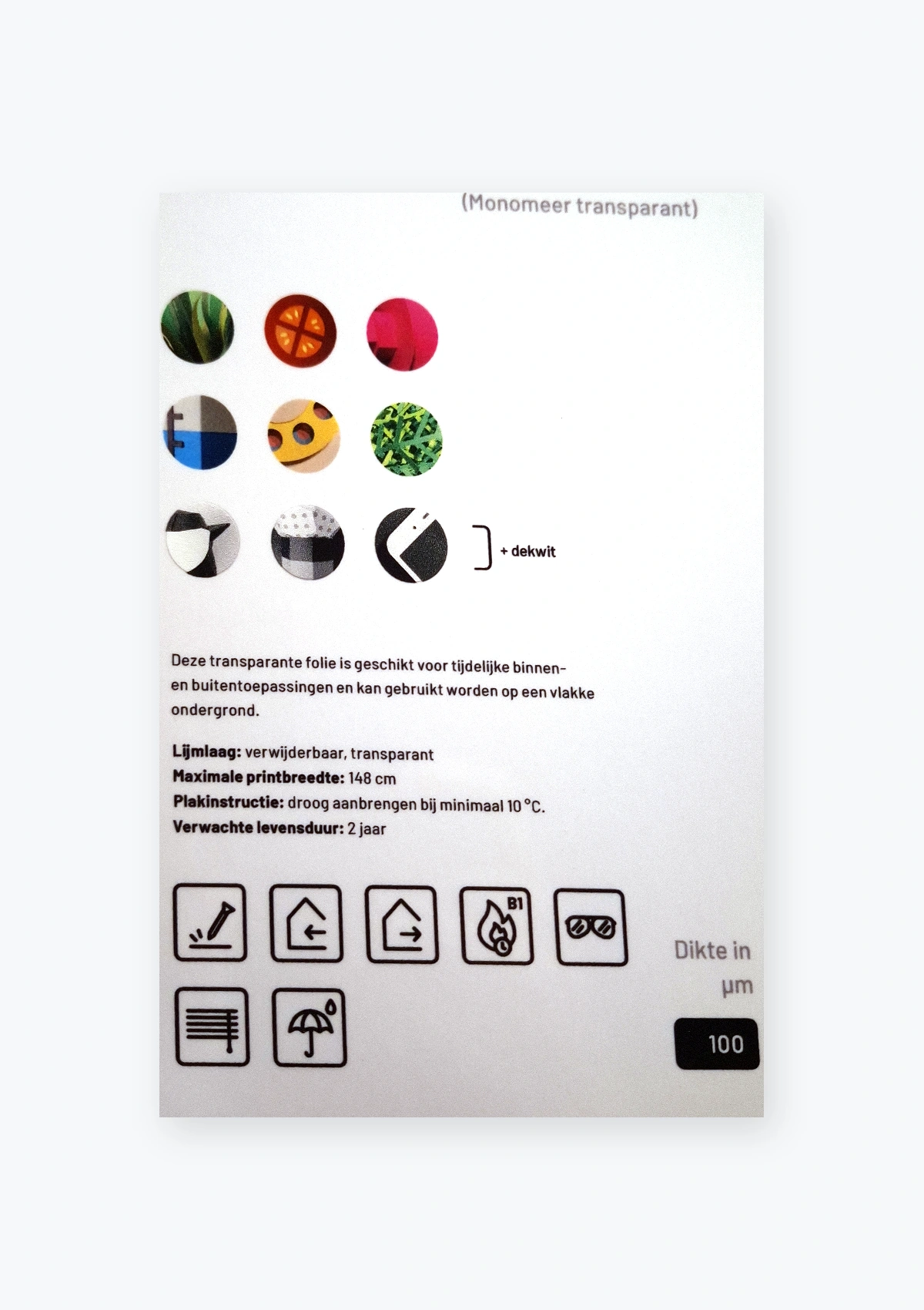 Orajet® 3162 (monomeer transparant)