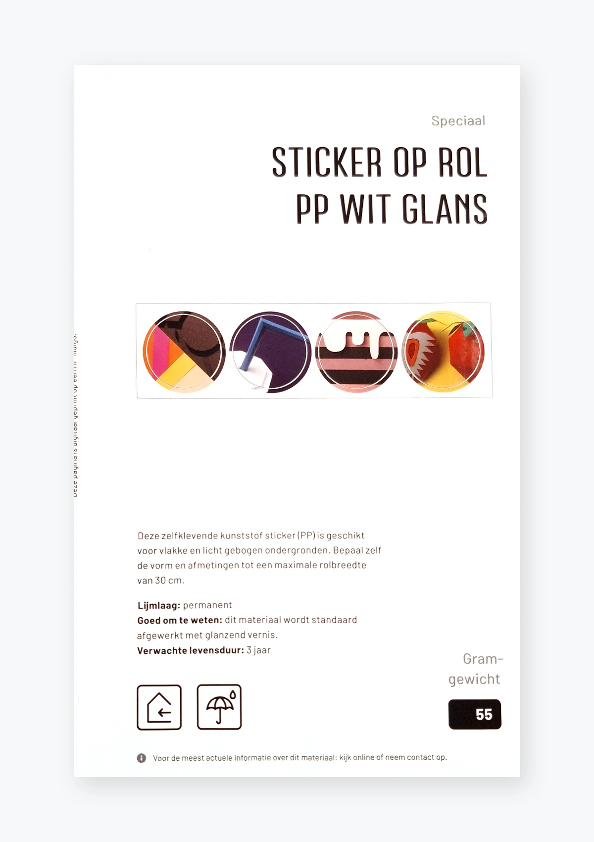 PP wit glans