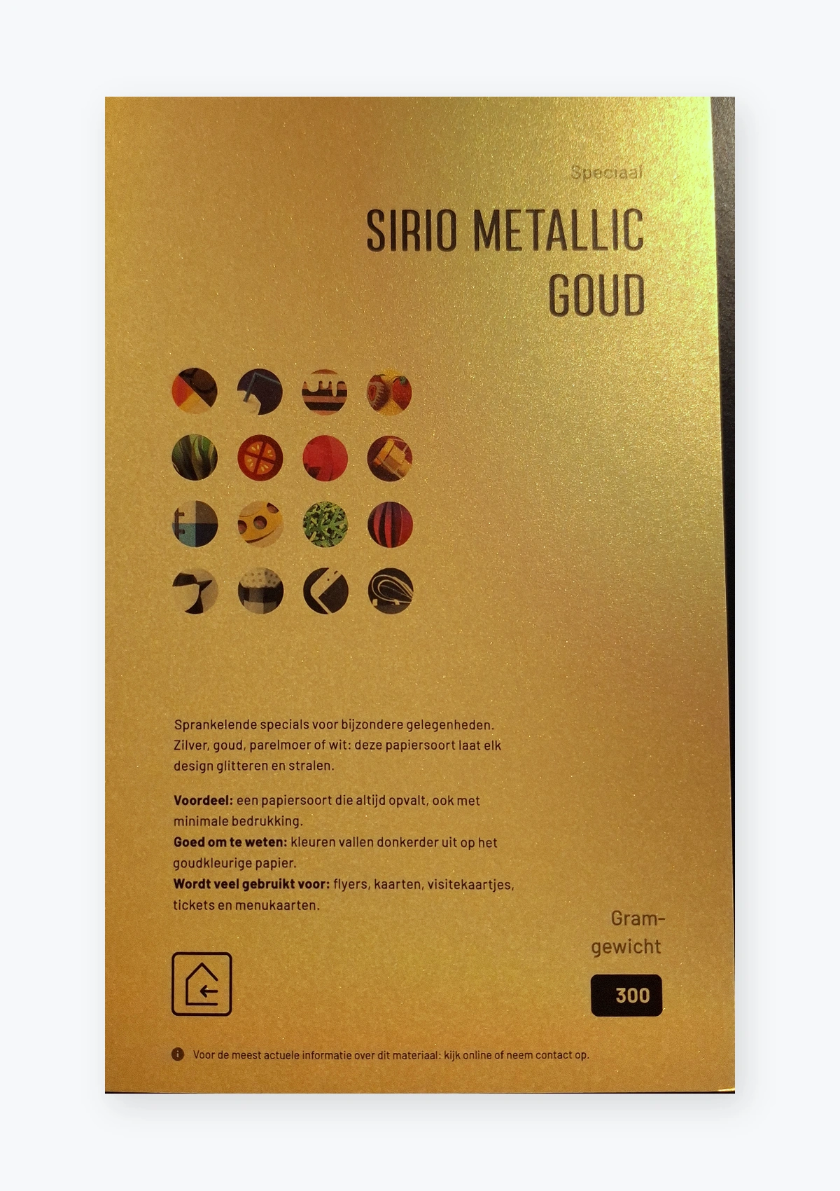 Sirio metallic goud